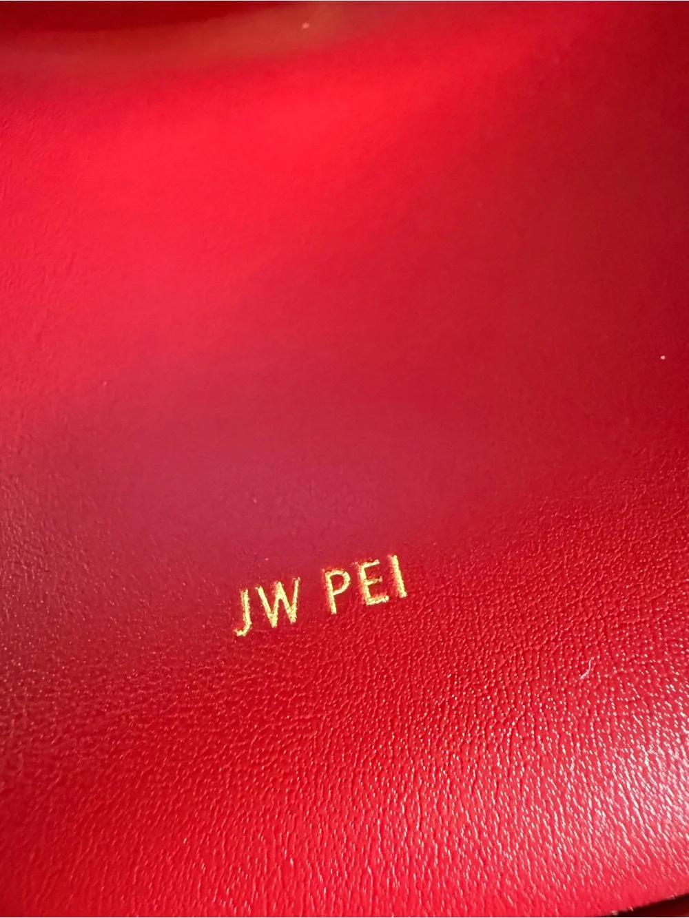 Red Leather Top-Handle Women's Bag